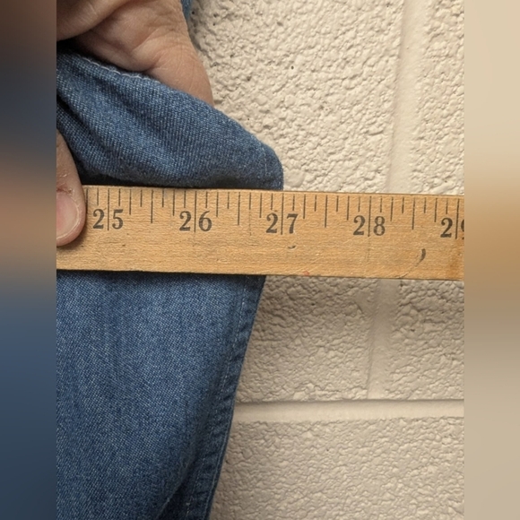 Raggedy Ann & Andy denim button down shirt  size XL - Picture 11 of 12